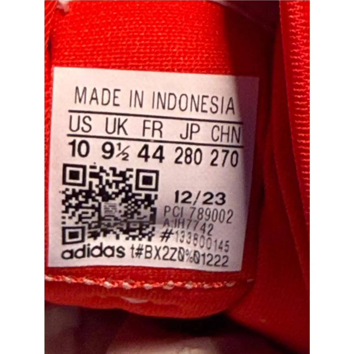 Adidas shoes - White, Blue, Red 11