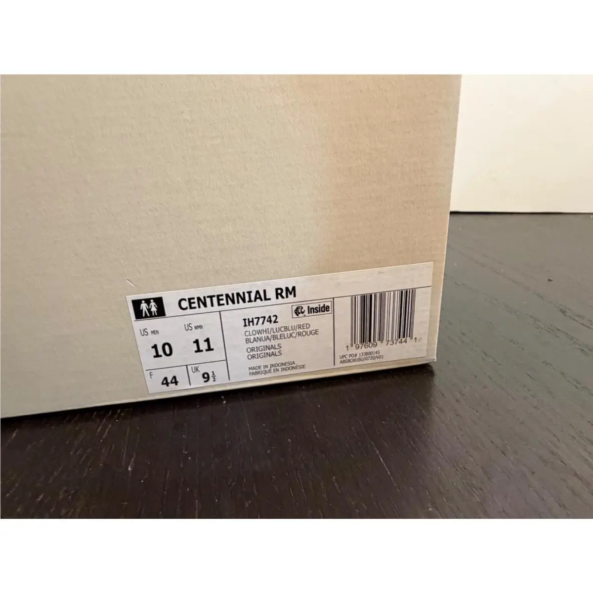 Adidas shoes - White, Blue, Red 17