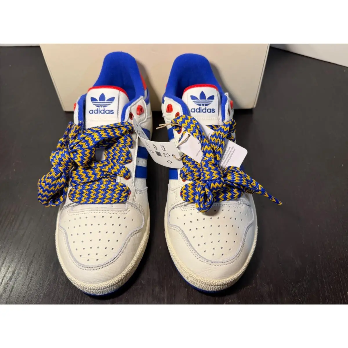 Adidas shoes - White, Blue, Red 2