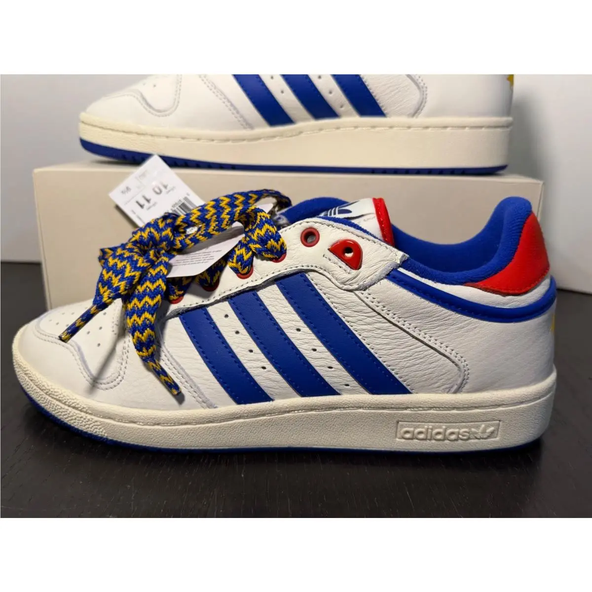 Adidas shoes - White, Blue, Red 6