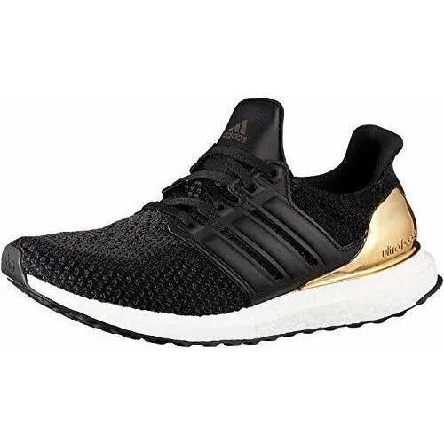 Men`s Ultraboost Black/gold Sz 4.5 BB3929 Running Shoe by Adidas