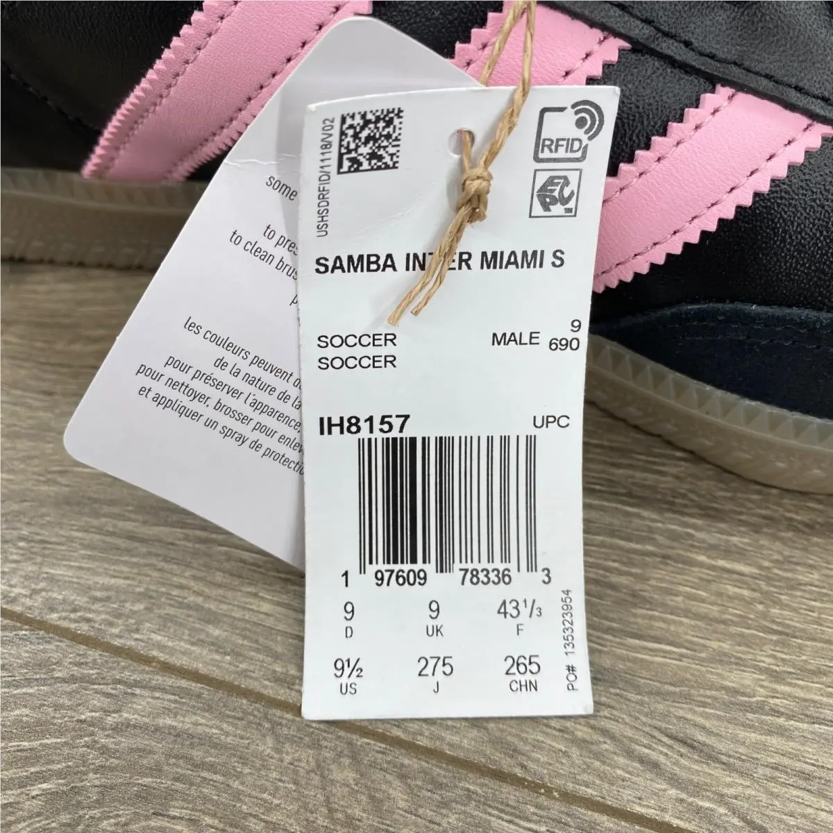 Adidas shoes - adidas Samba Inter Miami CF - Black 2