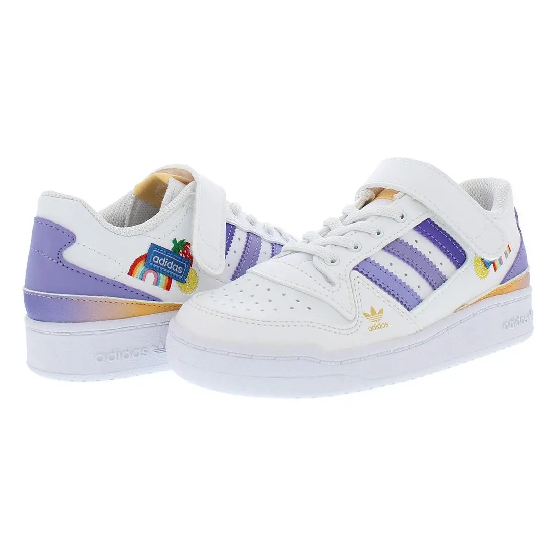 Adidas shoes - White/Purple, Main: White (UPC: 195734033735) 0