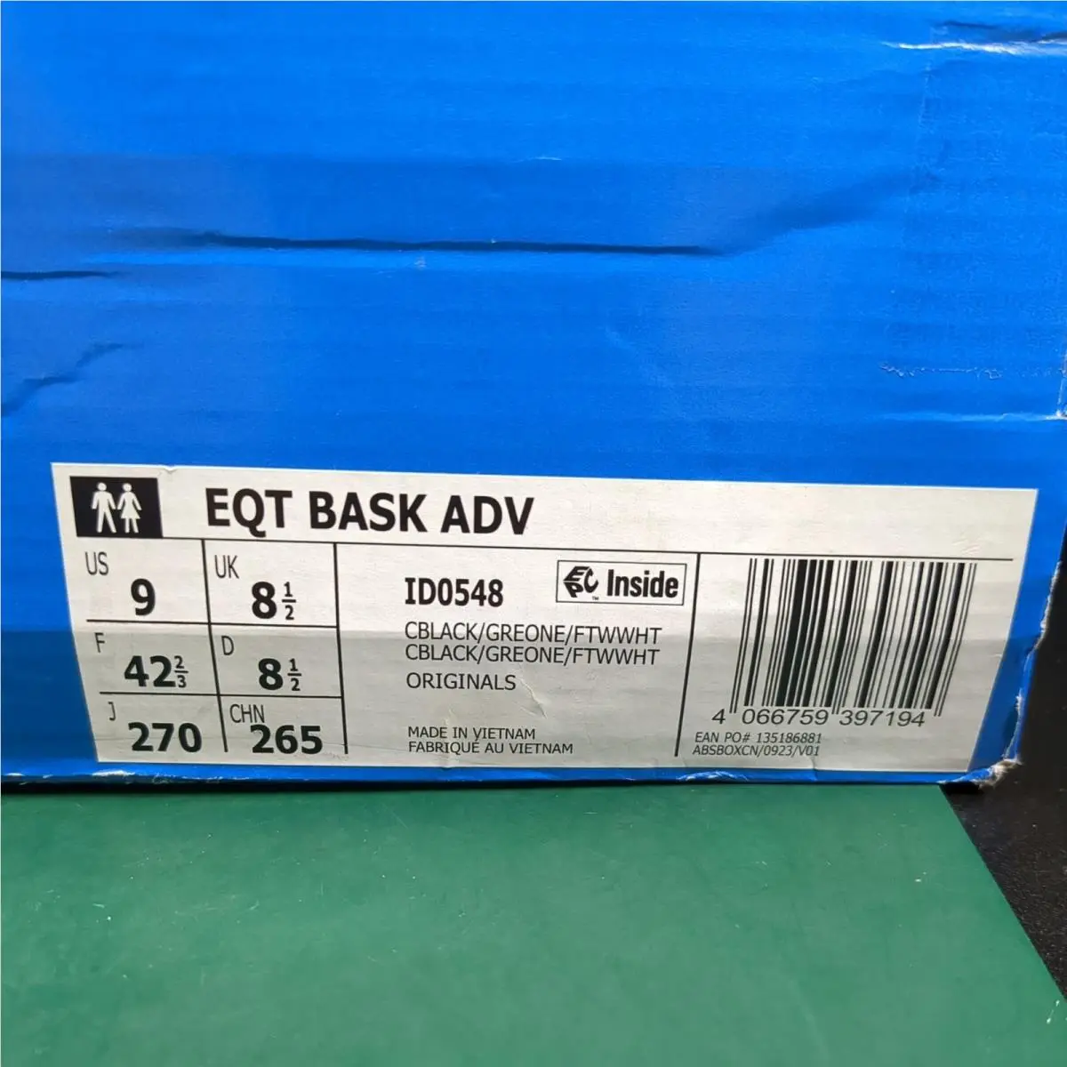 Adidas shoes - adidas Originals EQT Support ADV - ID0548 ADV 91-18 - Black 6
