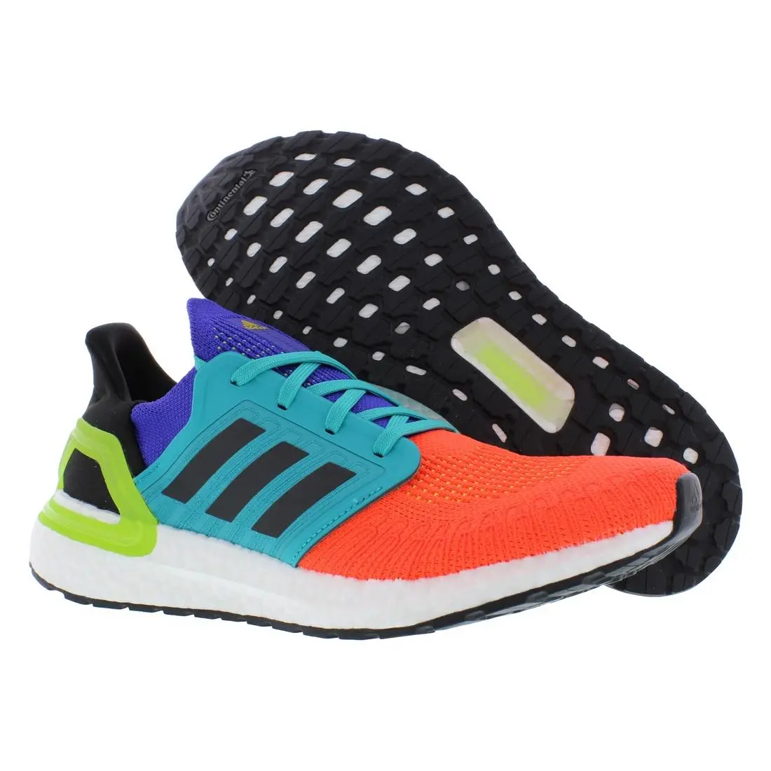 Ultraboost 20 Mens Shoes Size 8 Color: Orange/blue/black by Adidas