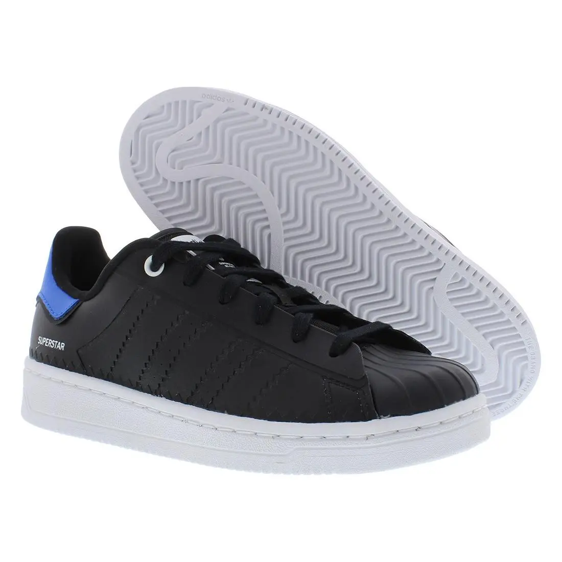 Adidas Superstar OT Tech Mens Shoes Size 5 Color: Core Black/cloud White/blue