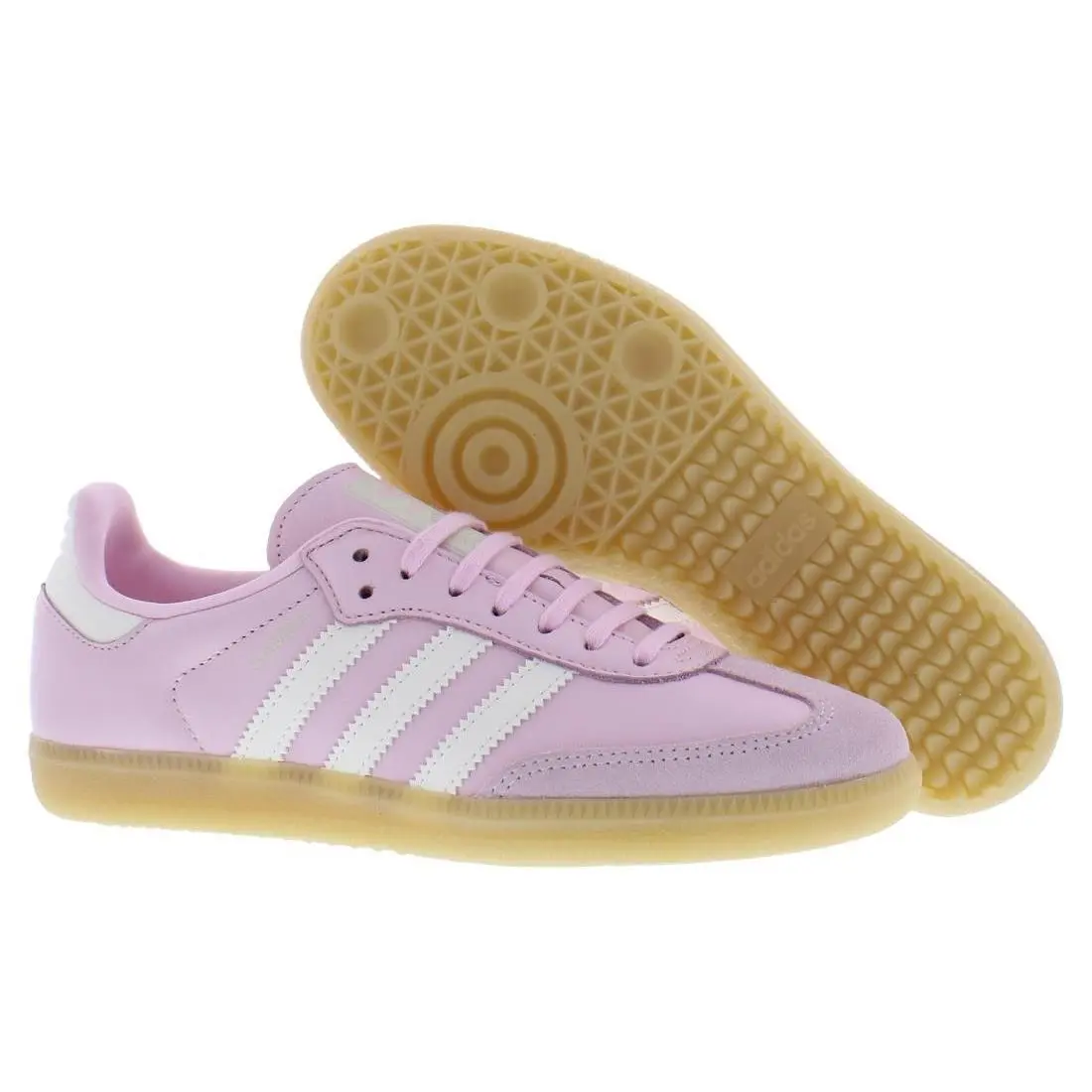 Adidas Samba GS Girls Shoes Size 6.5 Color: Clear Pink/cloud White/clear Pink