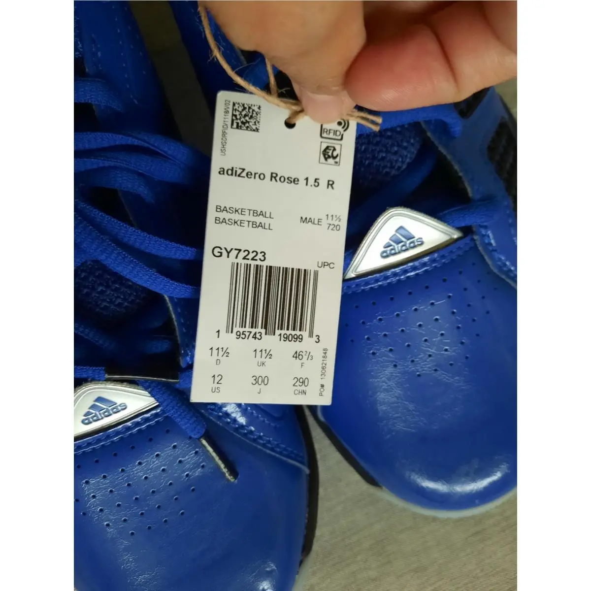 Adidas shoes - Blue 1