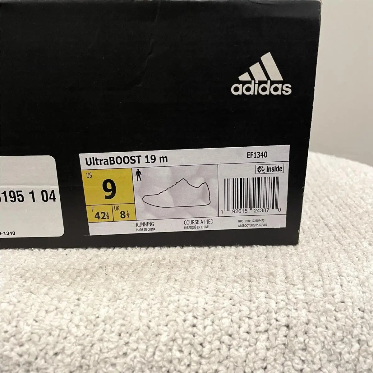 Adidas shoes - adidas Ultraboost 19 - Ultraboost - EF1340 - Blue 1