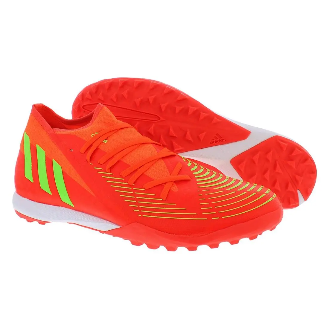 Adidas Predator Edge.3 Turf Unisex Shoes Size 7 Color: Solar Red/team Solar