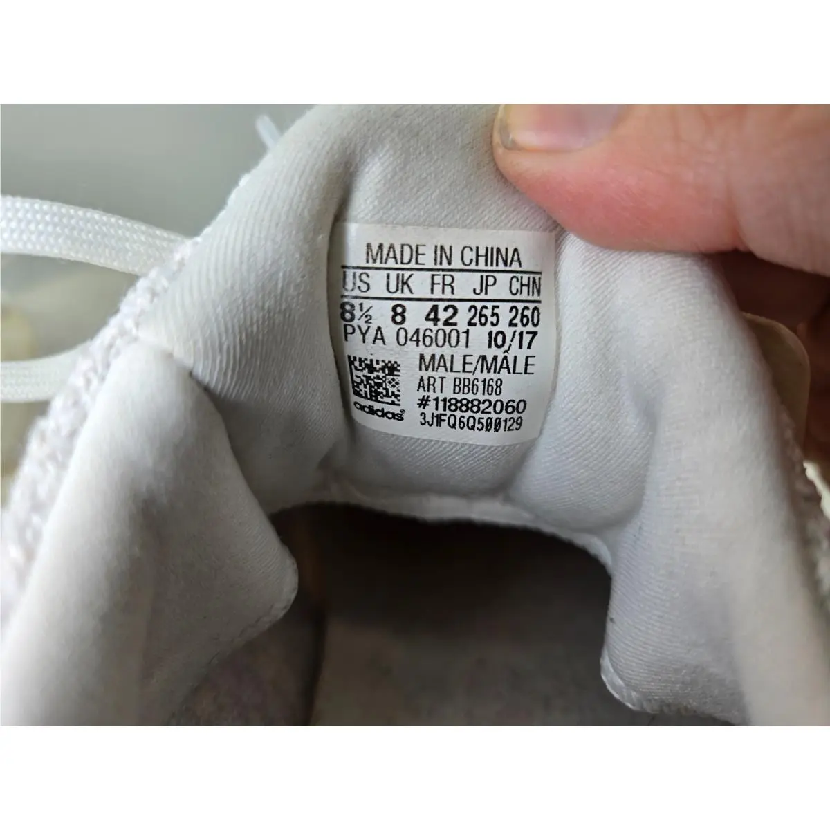Adidas shoes - adidas Ultraboost - Ultraboost - BB6168 - White (UPC: 4059323346612) 7
