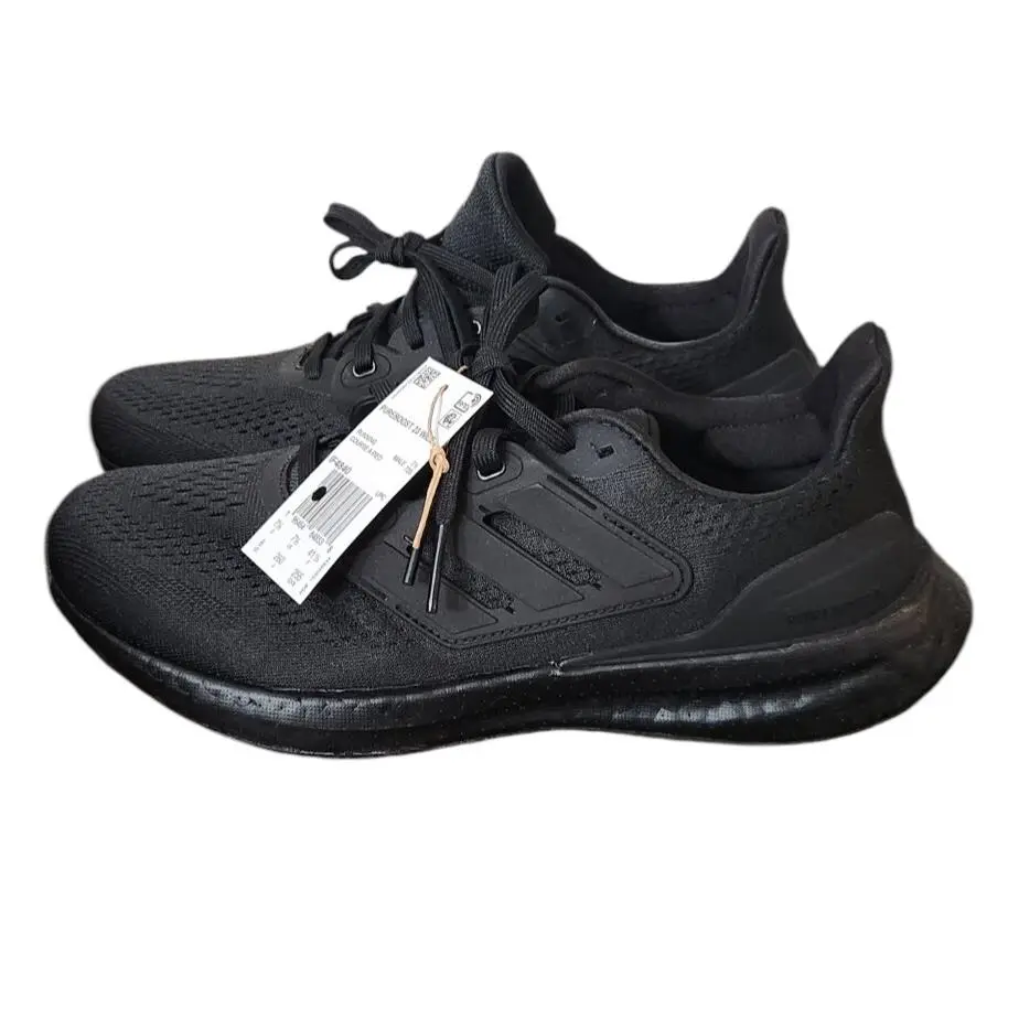 Adidas Pureboost 23 Triple Black Men`s Sneakers Shoes Size 8 Wide IF4840