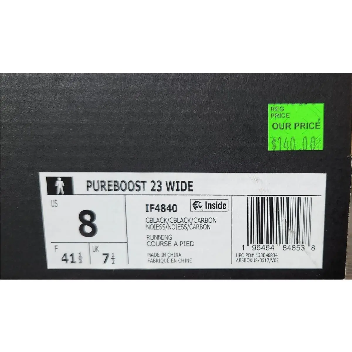 Adidas shoes - adidas PureBoost 23 - PureBoost - IF4840 - Black 8