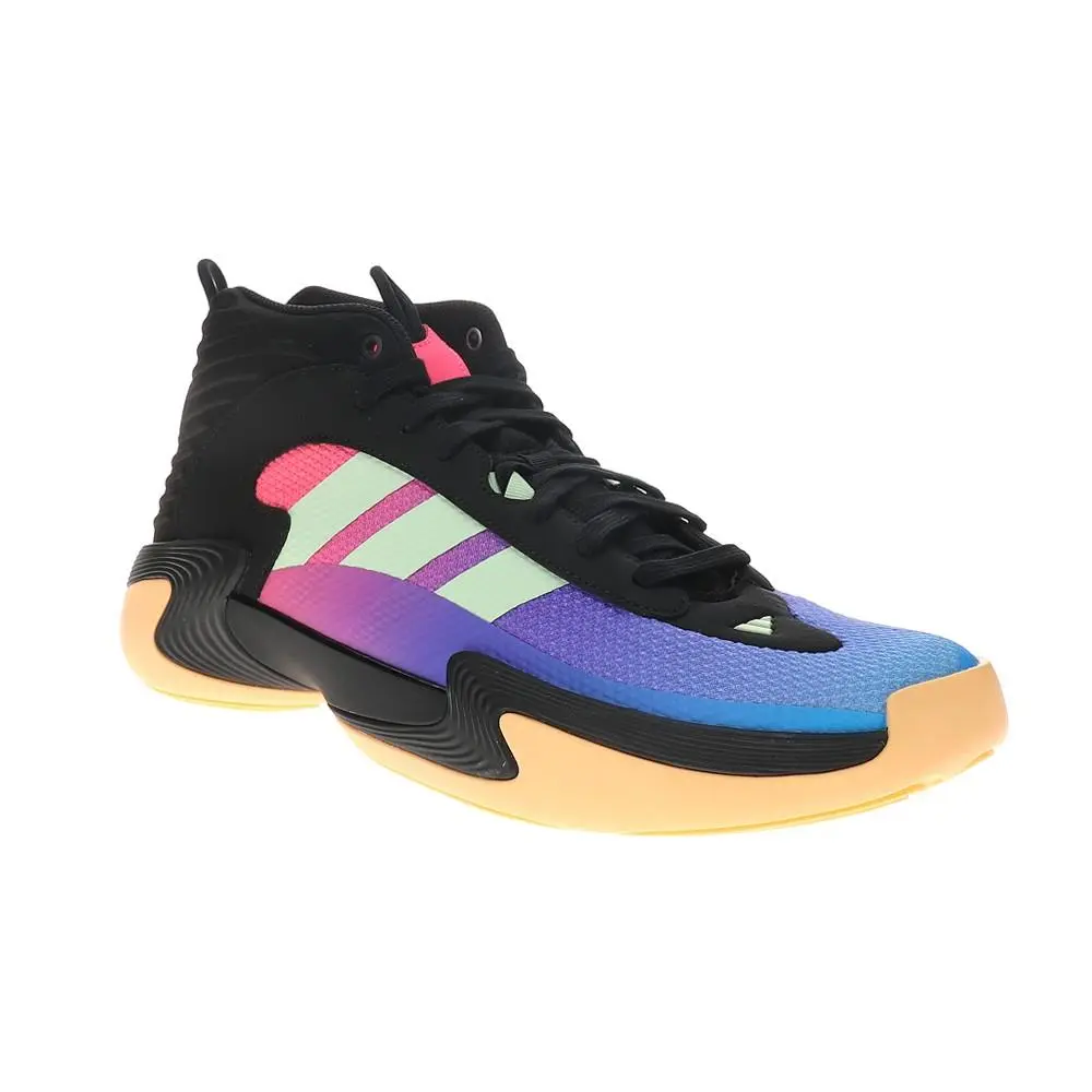 Adidas shoes - adidas Exhibit 2 Mid Basketball - JP7701-A - Black, Green (UPC: 197613324514) 0