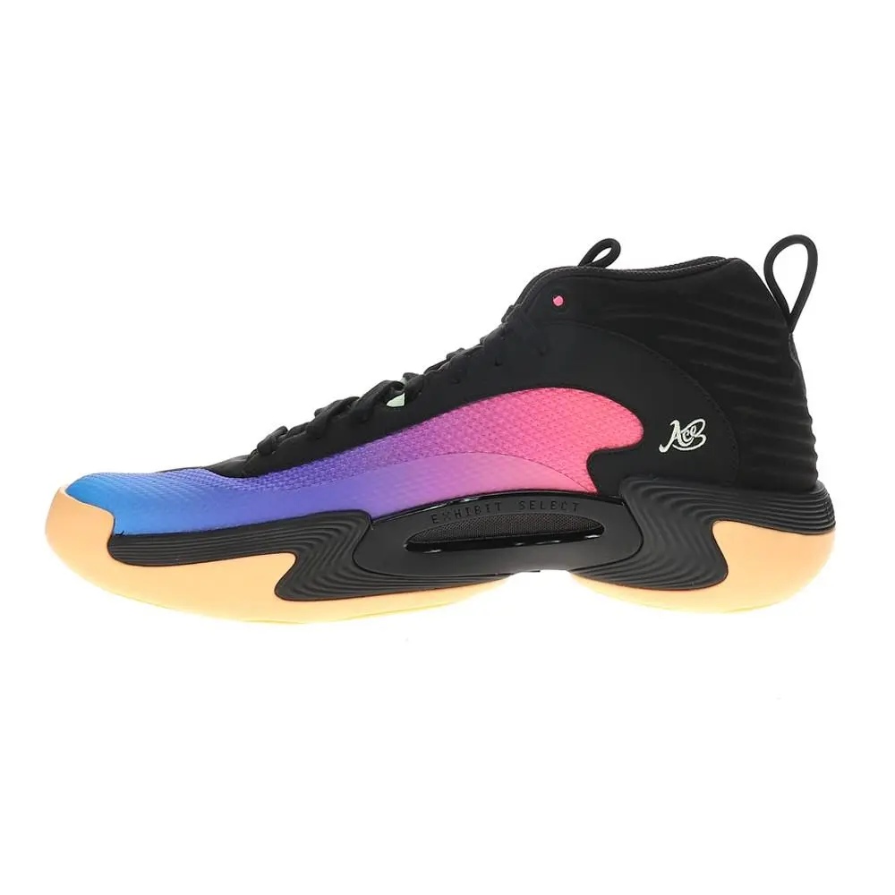 Adidas shoes - adidas Exhibit 2 Mid Basketball - JP7701-A - Black, Green (UPC: 197613324514) 1