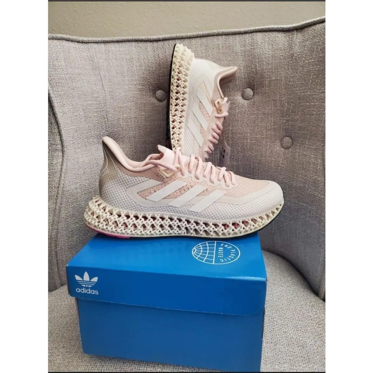 4DFWD 2 Wonder Quartz Women`s Running Shoes Size 8.5 Tags by Adidas