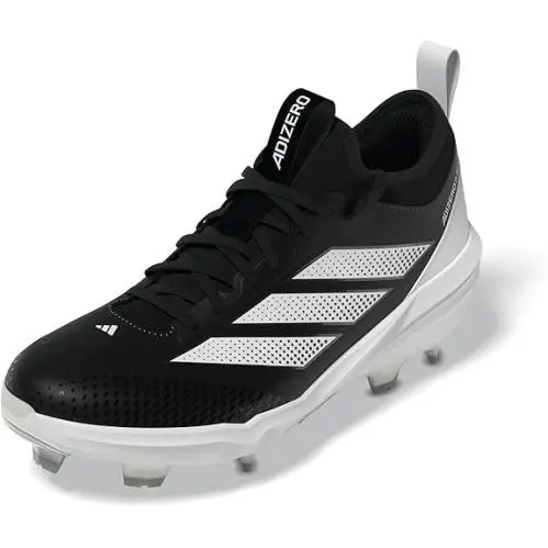 Adidas Adizero Impact 2.0 Mens Baseball Cleats Tpu Speed Traction Black Size 10