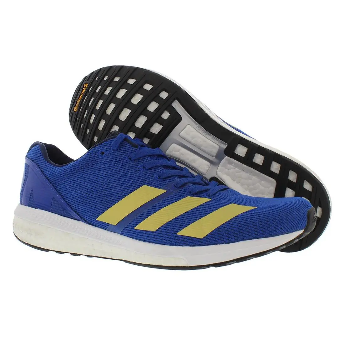 Adidas Ultraboost Mens Shoes Size 11.5 Color: Blue/gold