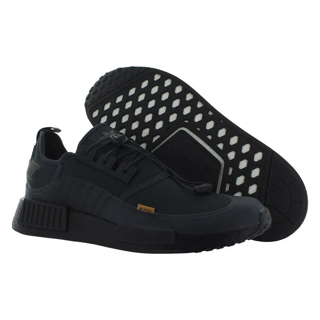 Adidas Nmd R1 Trail Mens Shoes Size 8 Color: Black/grey - Black/Grey, Main: Black