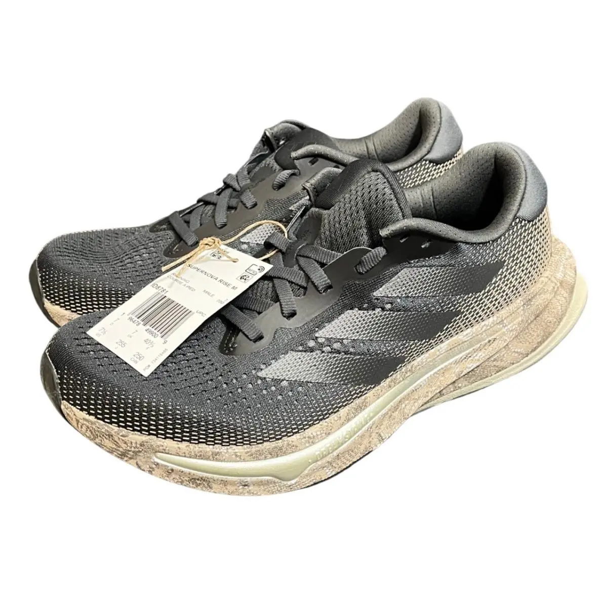 Adidas Supernova Rise `carbon Iron Snake` Running Shoes Mens 7.5 ID8781 Sneakers