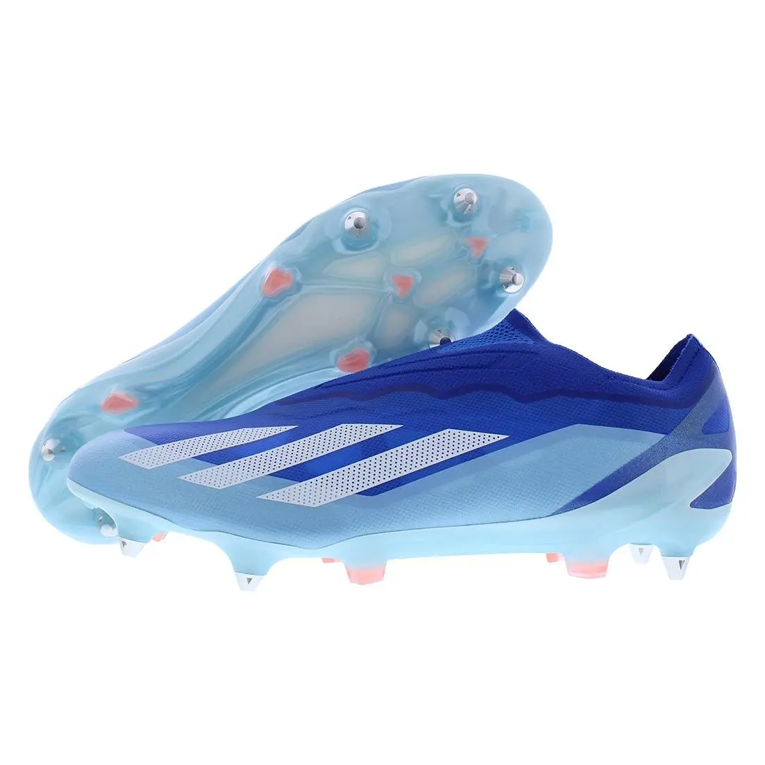 Adidas X Crazyfast.1 Laceless Soft Ground Unisex Shoes Size 13 Color: Bright