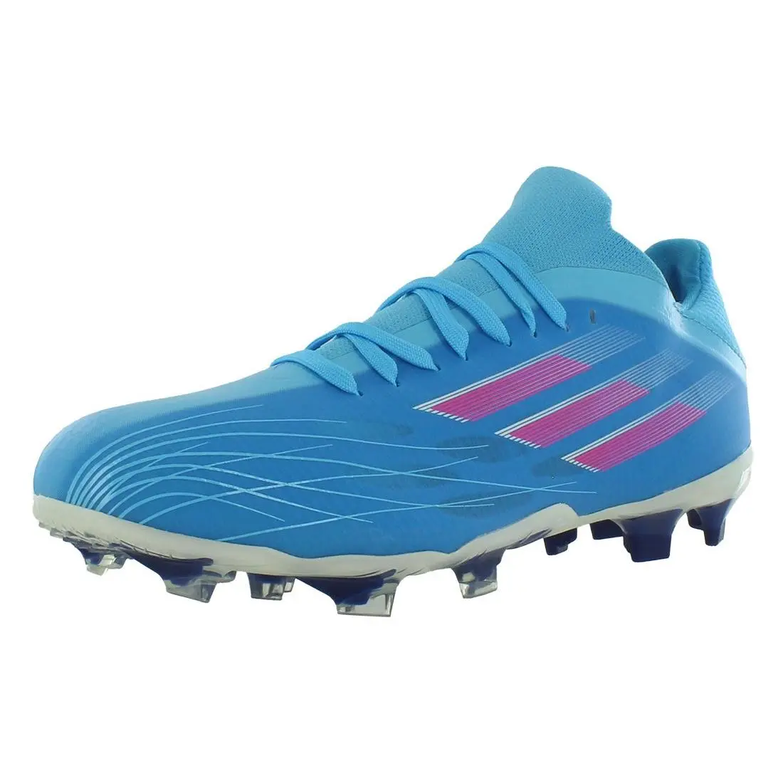 Adidas shoes - Sky Rush/Team Shock Pink/Cloud White, Main: Blue (UPC: 195733931636) 0