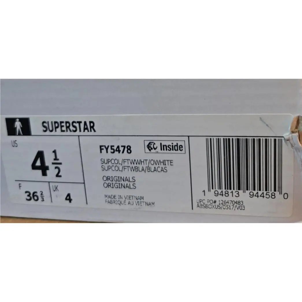 Adidas shoes - adidas Superstar - Superstar - FY5478 - White/Off-White (UPC: 194813944580) 9