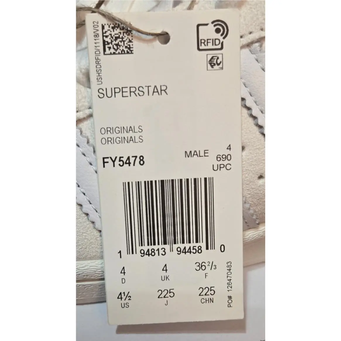 Adidas shoes - adidas Superstar - Superstar - FY5478 - White/Off-White (UPC: 194813944580) 7