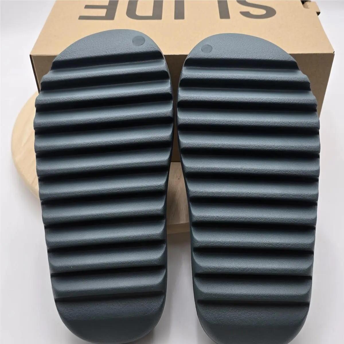 Adidas shoes - adidas YZY Slide - YZY Slide - Blue 3