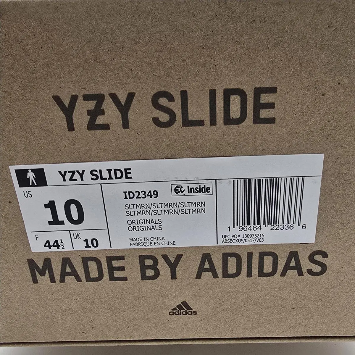 Adidas shoes - adidas YZY Slide - YZY Slide - Blue 5