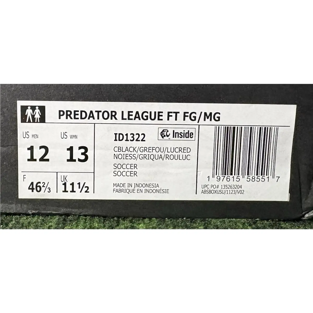 Adidas shoes - Adidas Predator Leauge FT FG/MG - Black 12