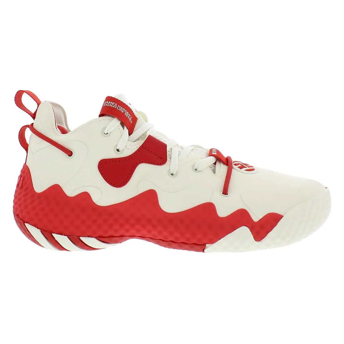 Sm Harden Vol 6 Unisex Shoes Size 16 Color: Cream/red by Adidas