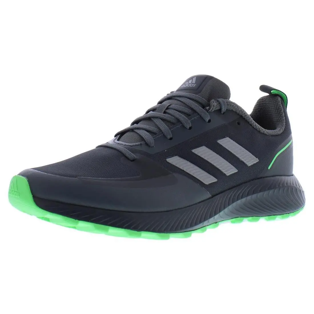 Adidas shoes - Carbon Iron/Metallic Screaming Green, Main: Black (UPC: 883321036916) 0
