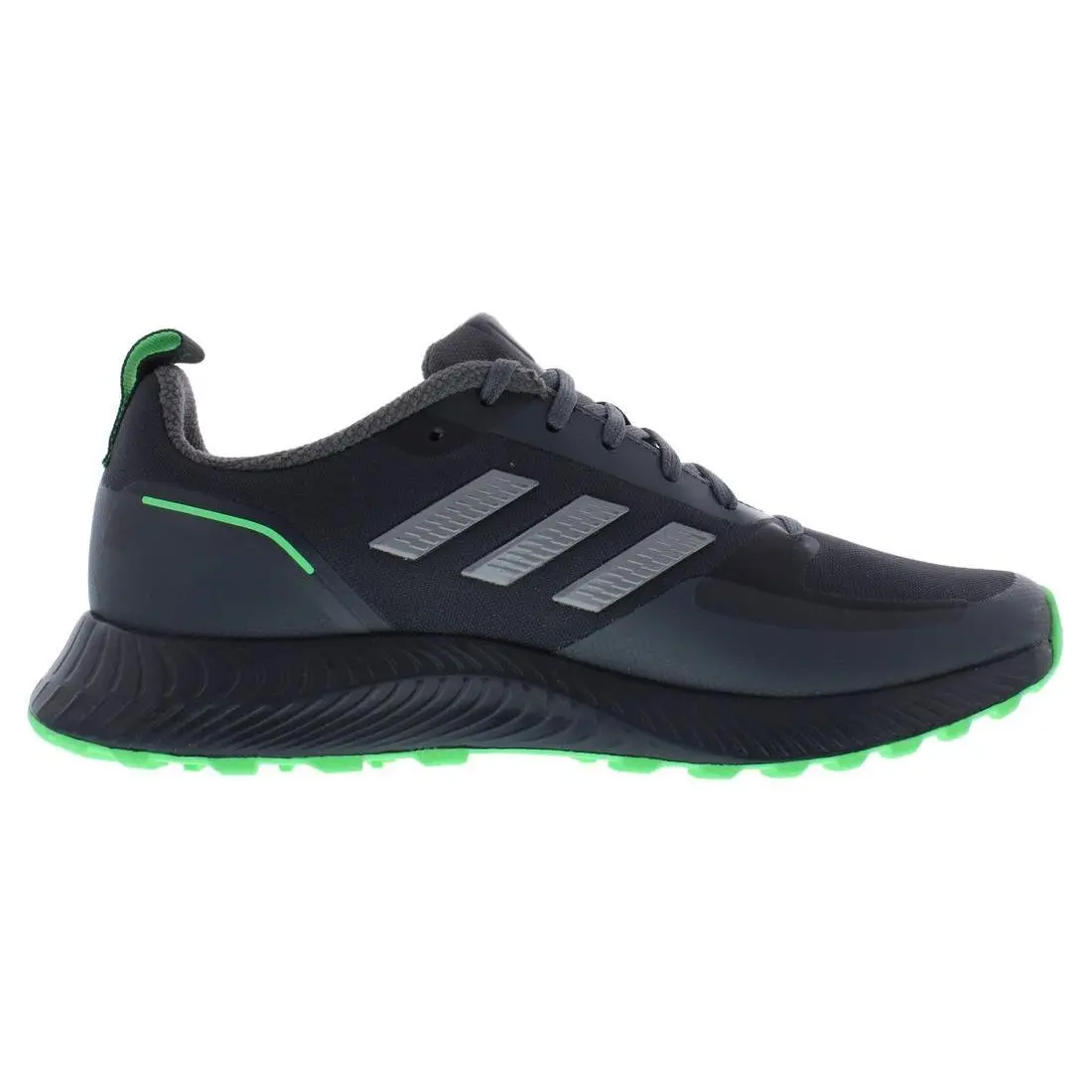 Adidas shoes - Carbon Iron/Metallic Screaming Green, Main: Black (UPC: 883321036916) 1