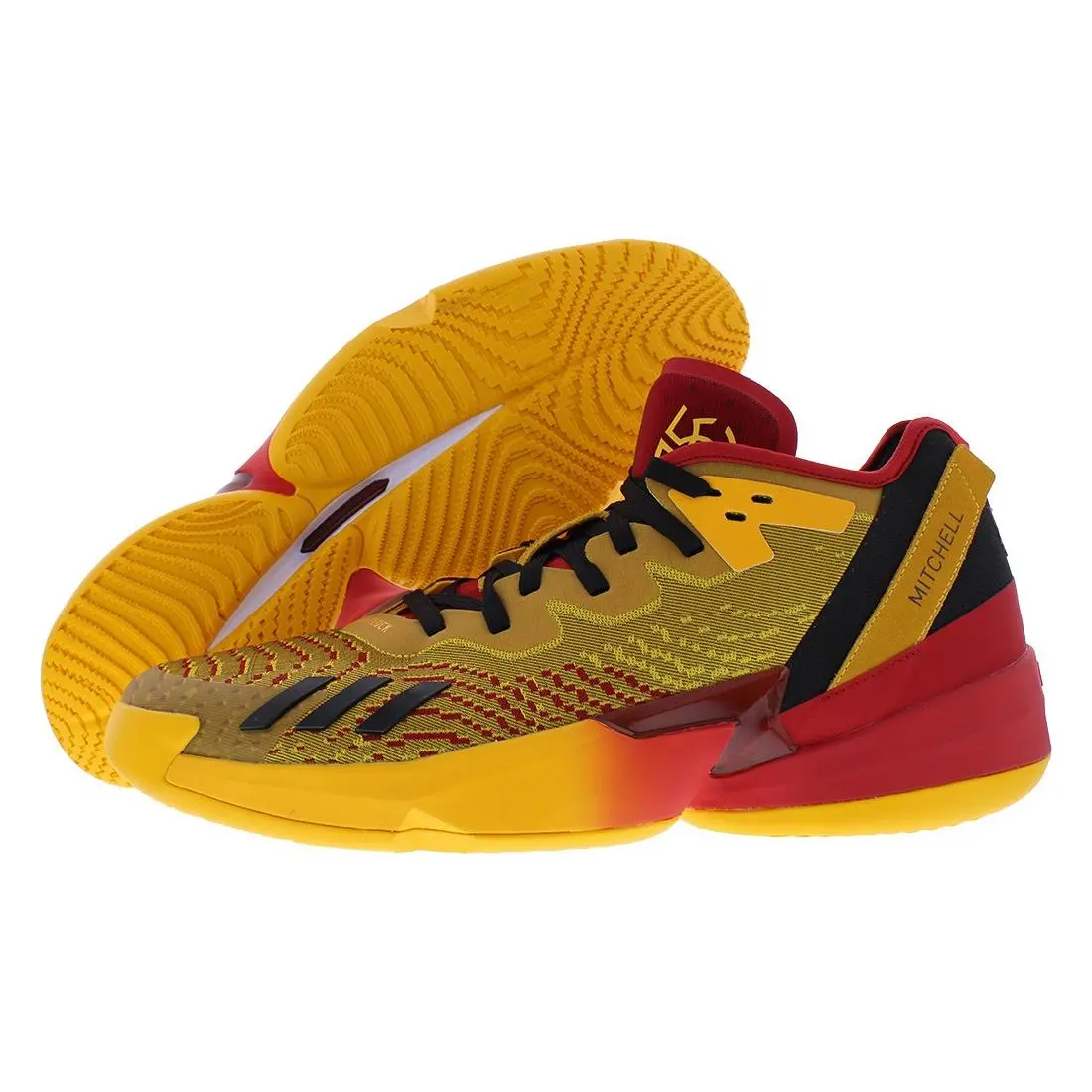 Adidas D.o.n. Issue 4 Mens Shoes Size 15 Color: Team College Gold/core Black