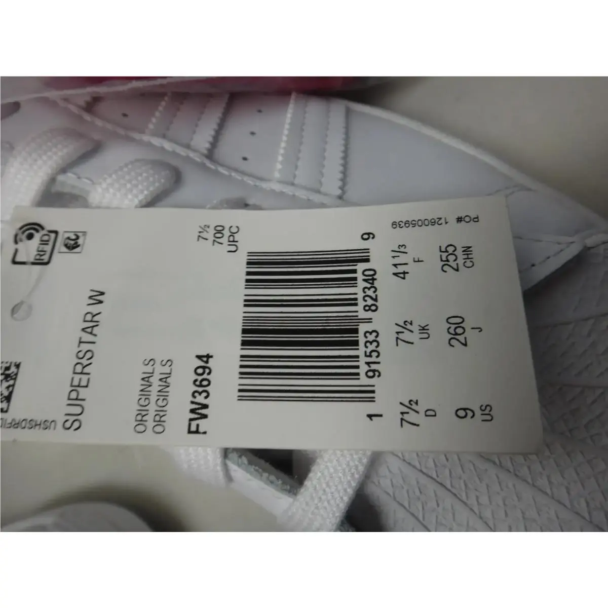 Adidas shoes - Superstar - Superstar - FW3694 - White 7