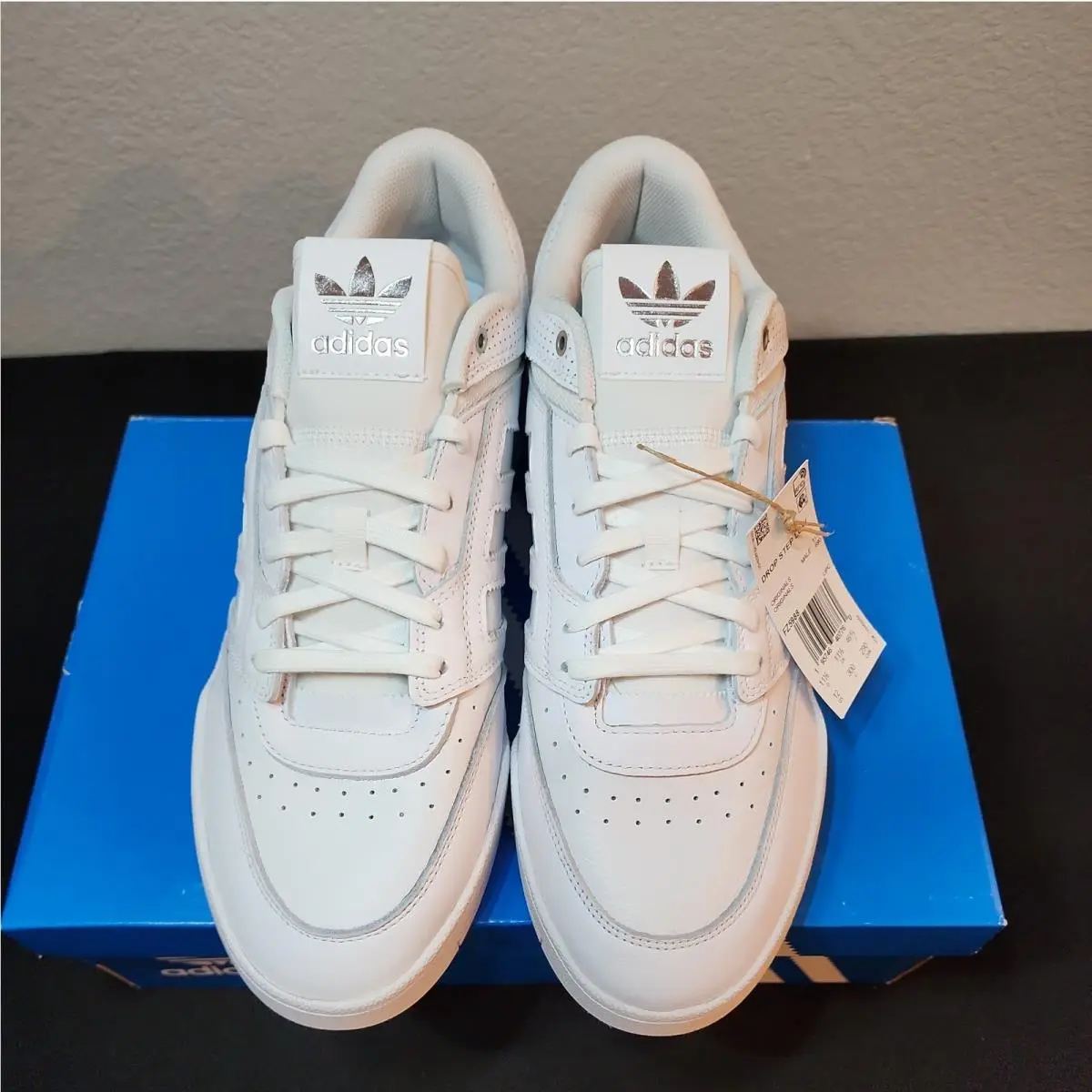 Adidas shoes - Adidas drop step low - drop step low - White, Manufacturer: ftwwht/ftwht/silvmt 4