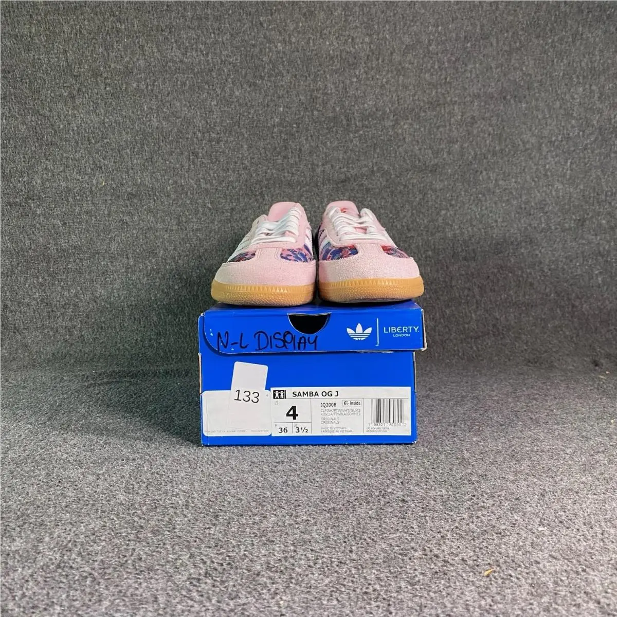 Adidas shoes - adidas Samba OG J Liberty London - Pink 0