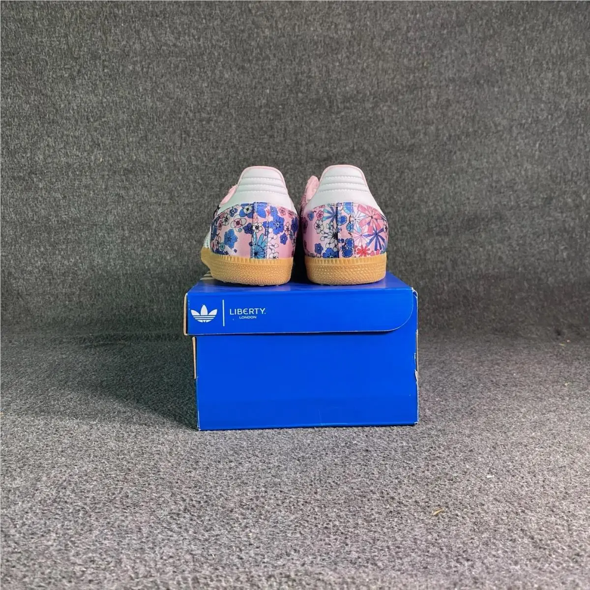 Adidas shoes - adidas Samba OG J Liberty London - Pink 2