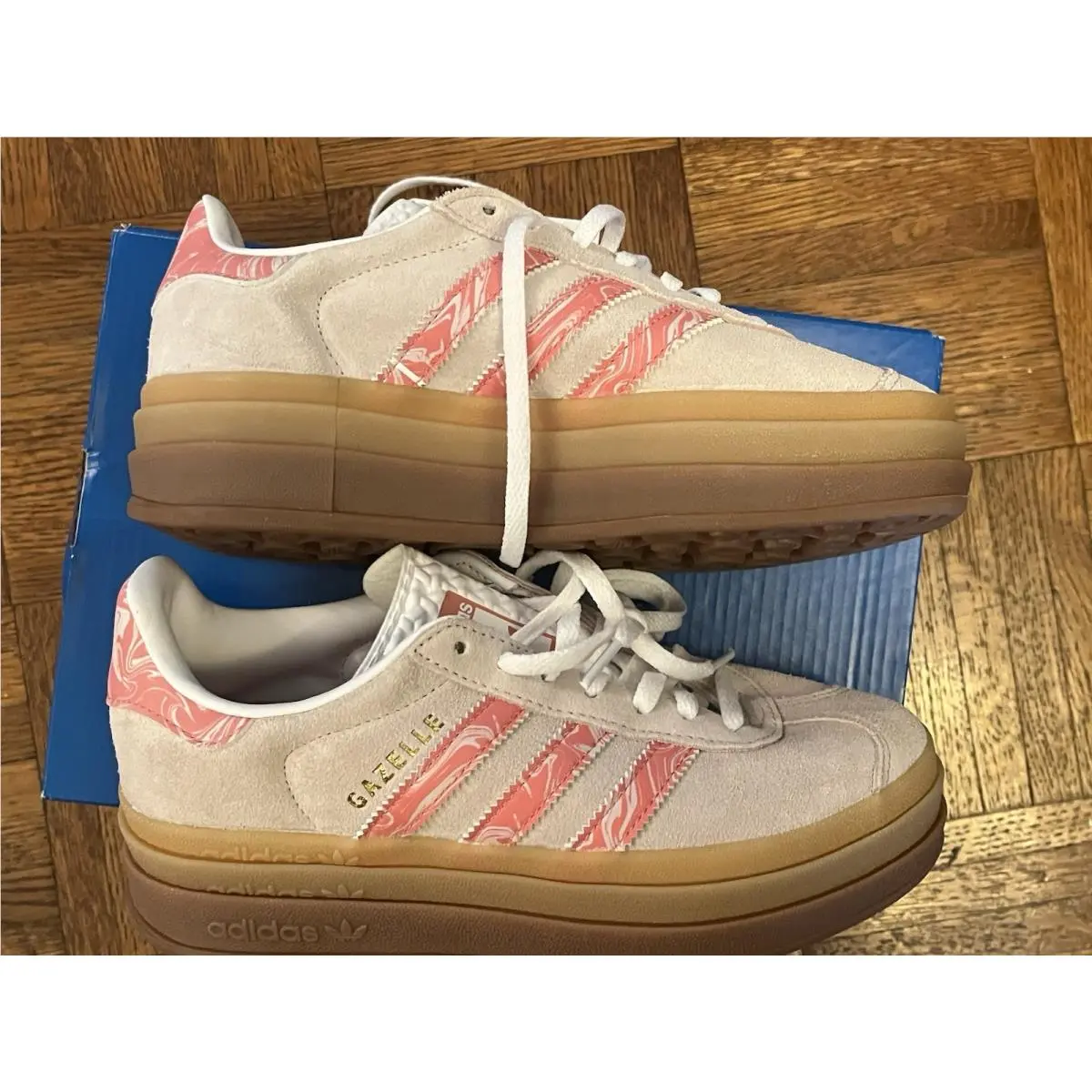 Adidas shoes - adidas Gazelle Bold - Gazelle Bold - ID3739 - Pink (UPC: 0196474524958) 12