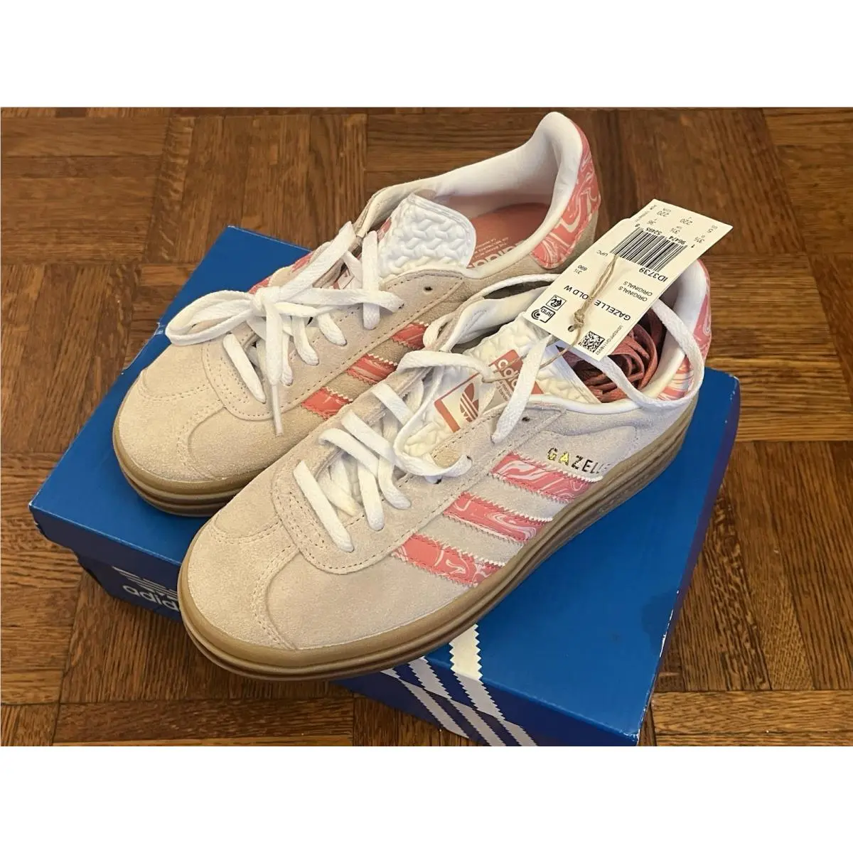Adidas shoes - adidas Gazelle Bold - Gazelle Bold - ID3739 - Pink (UPC: 0196474524958) 0