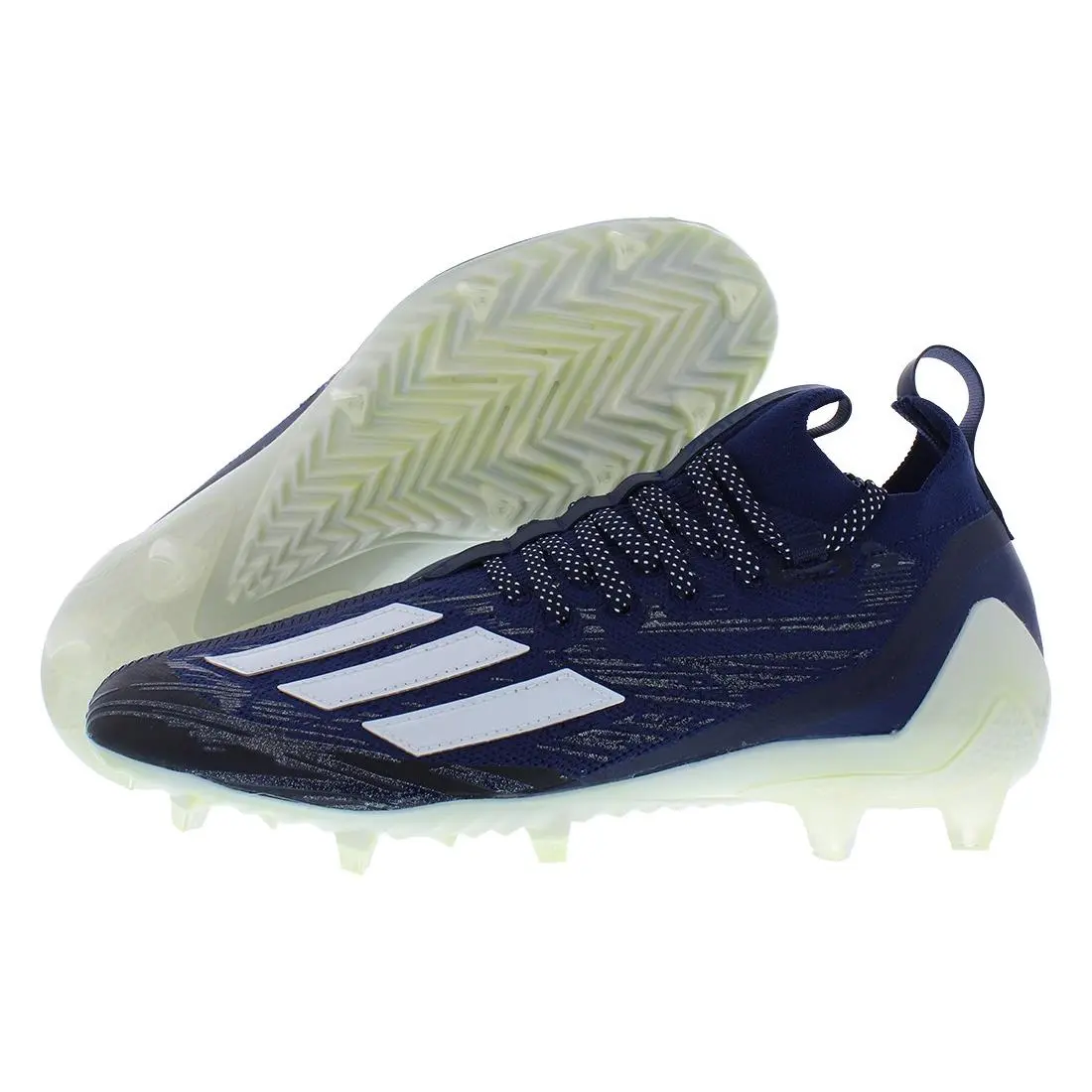 Adizero Primeknit Mens Shoes Size 9 Color: Navy Blue/navy Blue/footwear by Adidas