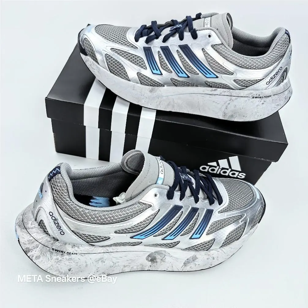 Adidas shoes - Adidas Adizero Aruku - Adizero Aruku - JS0052 - Charcoal Solid Grey / Legend Ink / Clear Sky 8