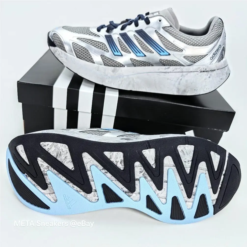 Adidas shoes - Adidas Adizero Aruku - Adizero Aruku - JS0052 - Charcoal Solid Grey / Legend Ink / Clear Sky 9
