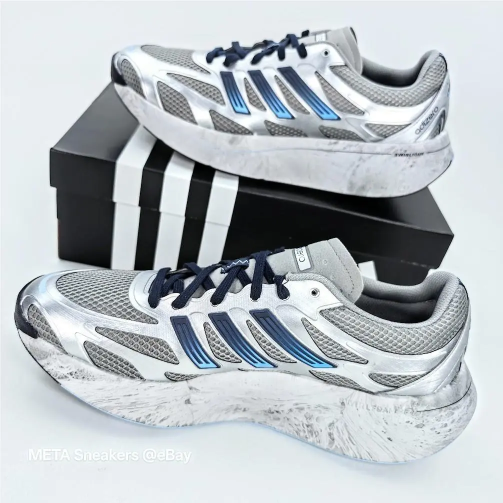 Adidas shoes - Adidas Adizero Aruku - Adizero Aruku - JS0052 - Charcoal Solid Grey / Legend Ink / Clear Sky 10