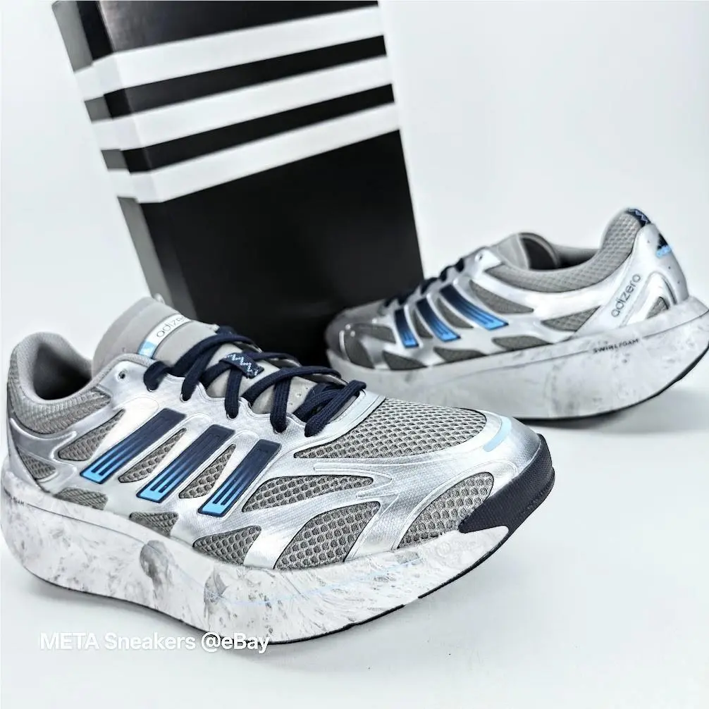 Adidas shoes - Adidas Adizero Aruku - Adizero Aruku - JS0052 - Charcoal Solid Grey / Legend Ink / Clear Sky 2