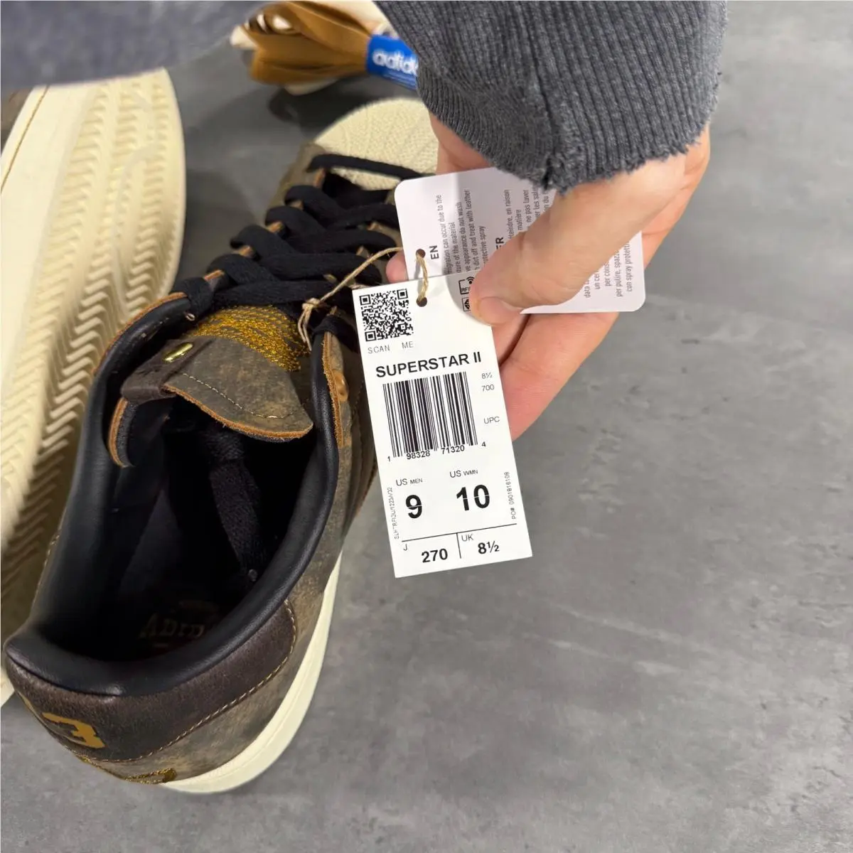 Adidas shoes - adidas Superstar II - Superstar - Brown 1