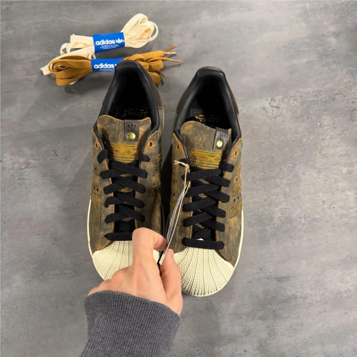Adidas shoes - adidas Superstar II - Superstar - Brown 2