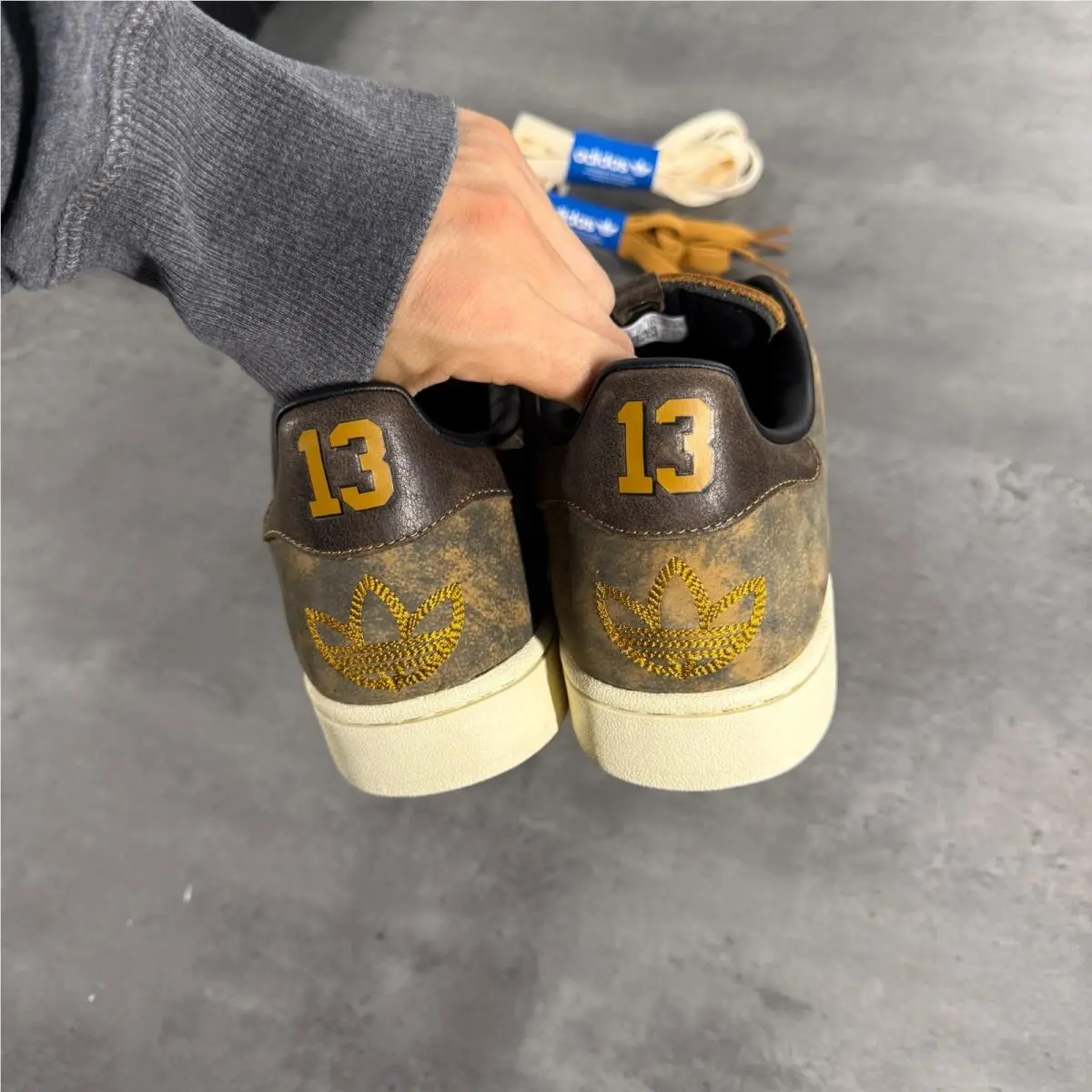 Adidas shoes - adidas Superstar II - Superstar - Brown 3