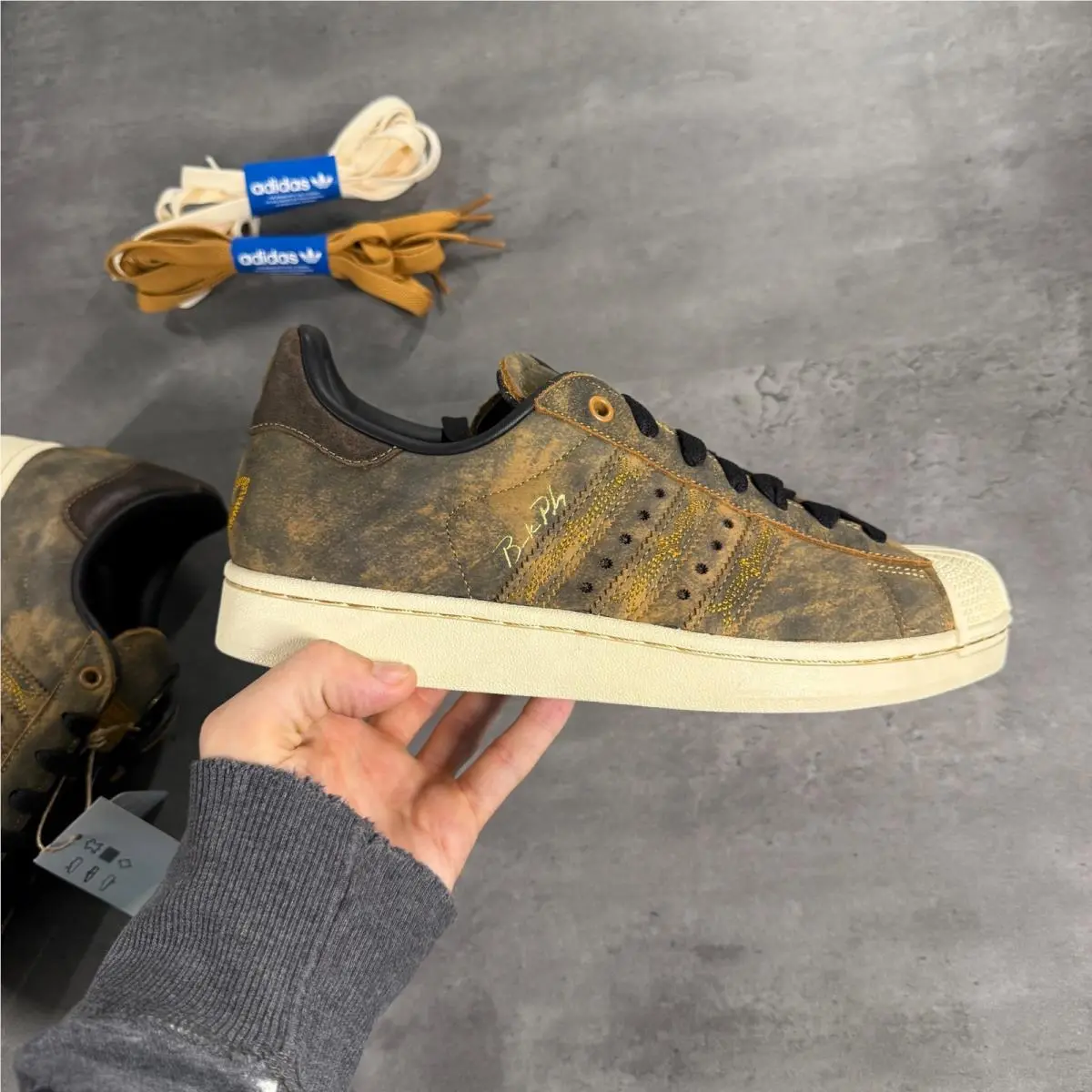 Adidas shoes - adidas Superstar II - Superstar - Brown 4